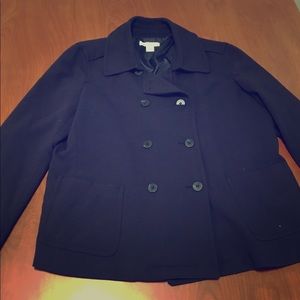 Navy blue coat